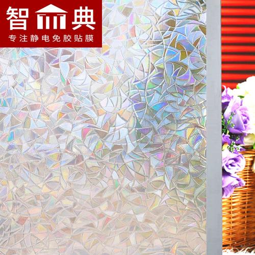 光影之间的诗意栖居 3D炫彩静电玻璃贴膜，点亮家的每一扇窗